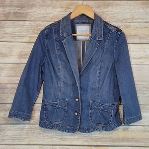Sonoma | Y2K Stretch Denim Jacket M